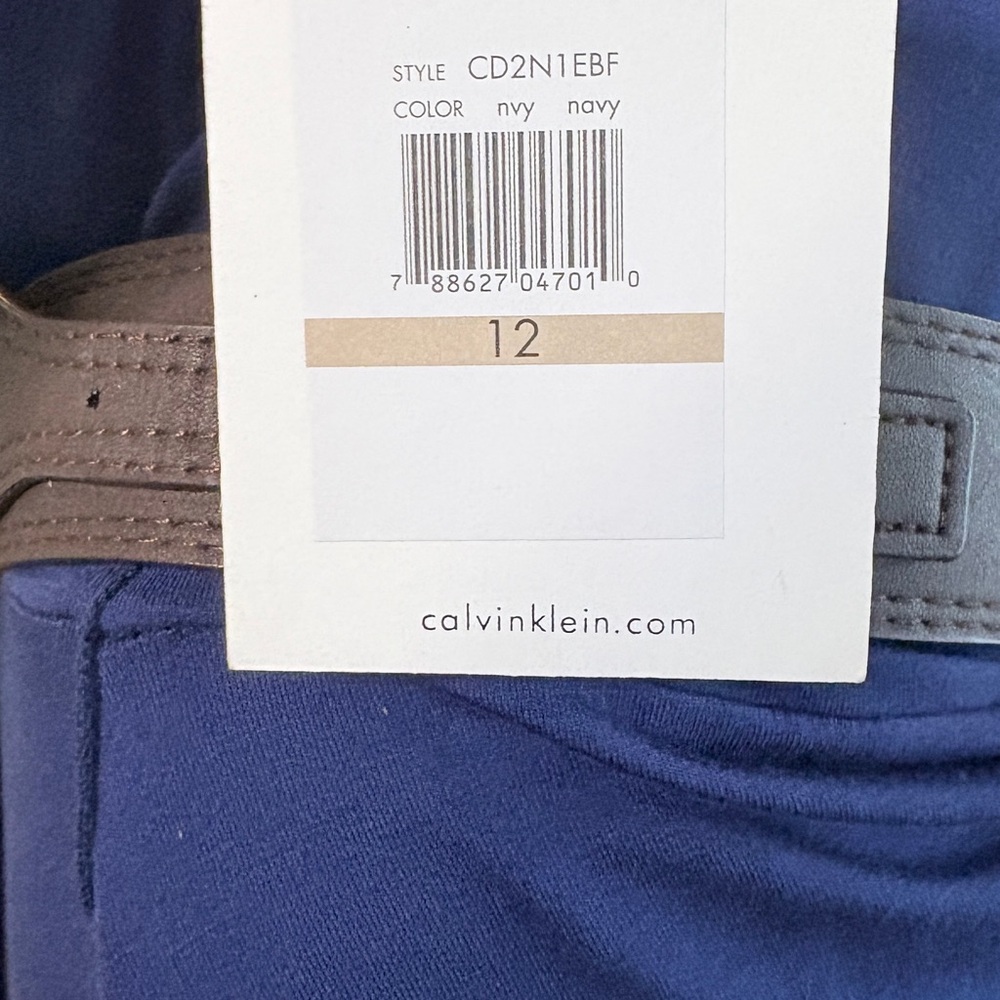 Calvin Klein Tank Dress Size 12 NWT - Picture 7 of 8